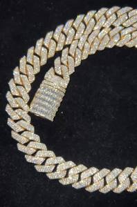 Cadenas Cubanas Clásicas de Miami en Oro Rosa de 9K con Diamantes Naturales de 20.00 Quilates, Collar de Lujo Certificado para Fiestas y Eventos - Product Image 2