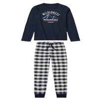 Toptan Yearn Erkek Büyük Beden Uzun Pijama Özel Boyalı %100 Pamuklu Flanel Yan Cepli Hızlı Kuruyan Nefes Alabilen Termal Leopar Desenli