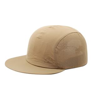 Popular Quick Dry Flat Brim Cap Customized 3D Embroidered Design Adjustable Trucker Dad Cap Unisex Waterproof Casual Streetwear - Product Image 1