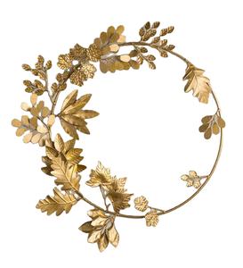 New Arrival Elegant Home Hotel <b>Door</b> Decor Handmade Metal <b>Wreath</b> <b>Hanger</b> Christmas Tree Decoration Party New Style Metal Ornament - Product Image 1