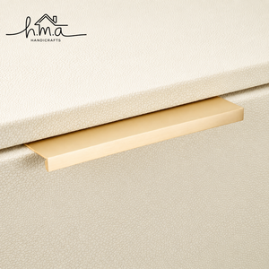 Rose <b>Gold</b> Brass Edge <b>Pull</b> Handle Solid Brass Cabinet <b>Drawer</b> Wardrobe Kitchen Cupboard Modern Concealed Furniture <b>Pull</b> - Product Image 3