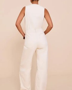 Ensemble Combinaison en Jean Tendance pour Femme – Tenue Décontractée Streetwear – Vente en Gros Direct Usine – Combinaison Salopette Une Pièce - Product Image 4