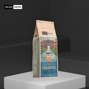 Kraft Pouch Dark <b>Roast</b> Excelsa Ground Coffee 250g With Butter Salt For Traditional Phin - Product Image 3