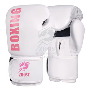 Guantes de Boxeo Duraderos Personalizados con su Propio Logotipo, Guantes de Boxeo en Color Negro y Dorado - Product Image 1
