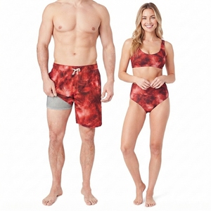 Shorts de sport unisexes 2 en 1 pour homme, élégants, antidérapants, multi-poches, séchage rapide, respirants, légers, pour la course en plein air et la salle de sport - Product Image 3