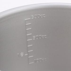 PTYGRACE Titanium Sierra Cup, Available in 4 sizes, Lightweight Titanium Cookware for <b>Camping</b>, Japanese-made product wholesale - Product Image 5