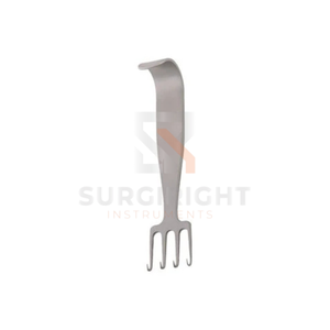 Écarteur à rabat Maxwell en acier inoxydable pour la peau et les tissus en chirurgie générale SR # 15343 Certifié CE par SurgiRight - Product Image 3