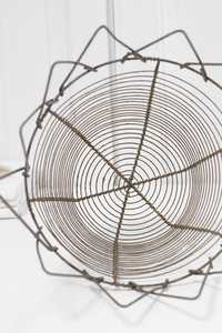 Industrial Style Wire <b>Egg</b> <b>Basket</b>, Iron Kitchen <b>Egg</b> Keeper with Carry Handle - Product Image 6