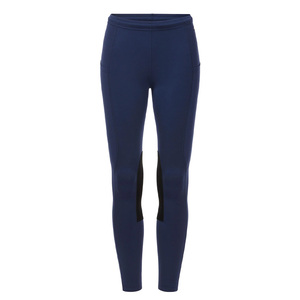 Pantalon d'équitation taille haute pour femme, longueur intégrale, noir avec imprimé cheval blanc, bande latérale, extensible dans quatre directions, vêtements d'équitation 2026 - Product Image 5