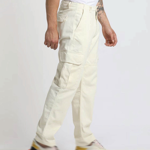 High Quality Multi-Pocket Casual <b>Cargo</b> <b>Pants</b> Custom Logo Solid Color <b>Waterproof</b> Breathable Canvas Lightweight Men's <b>Cargo</b> <b>Pants</b> - Product Image 3