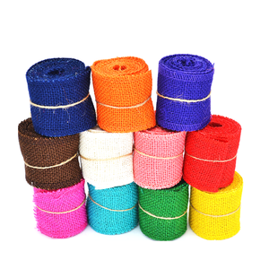 Tissu d'emballage cadeau en jute écologique – Tissu d'emballage rustique en fibres naturelles pour mariage, festival et décoration de cadeaux - Product Image 5