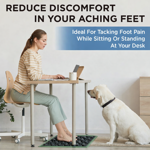 <span class=keywords><strong>Tapis</strong></span> de <span class=keywords><strong>bureau</strong></span> anti-fatigue portable pour assise <span class=keywords><strong>debout</strong></span>, <span class=keywords><strong>tapis</strong></span> d'acupression pour les pieds, soulage la douleur aux pieds - Product Image 5