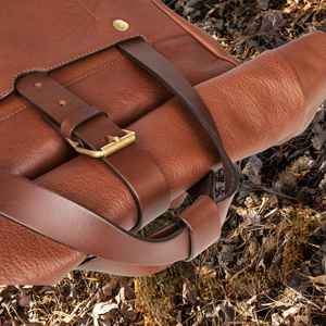 Mochila Enrollable de Cuero Genuino, Impermeable, de Piel de Vaca, para Viajes, para Hombre, para Laptop, para Campamento al Aire Libre, LTBP-009 - Product Image 3