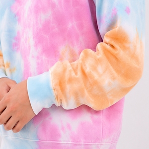 เสื้อสเวตเชิ้ตผู้หญิงลายสก็อตแขนยาวทรงหลวมสไตล์ลำลอง ผ้าวาฟเฟิลเนื้อนุ่ม ระบายอากาศได้ดี เป็นมิตรต่อสิ่งแวดล้อม สีพาสเทล พรีเมียม เหมาะสำหรับฤดูใบไม้ร่วง - Product Image 4