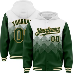 Chaqueta Varsity Personalizada al por Mayor, Chaqueta Letterman con Capucha para Invierno, Ropa Deportiva Urbana con Degradado, Fabricante OEM - Product Image 5