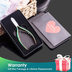 Cortauñas de acero inoxidable alemán, color titanio arcoíris, para uso doméstico y en salones de belleza. - Product Image 2