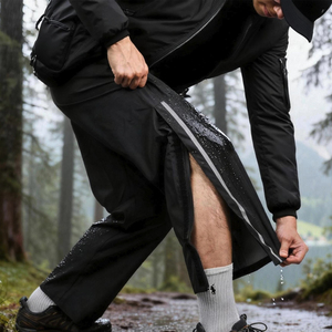 Pantalones de Lluvia para Motociclismo PREDATEX INDUSTRIES para Hombre, Reflectantes, Impermeables, Resistentes al Viento, Ligeros, 100% Algodón, Ecológicos - Product Image 2