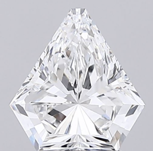 Diamante Blanco Sintético CVD de Corte Elegante, Cultivado en Laboratorio, VVS VS DEF, Solitario, Certificado IGI para Joyería, por RAAMAA - Product Image 1