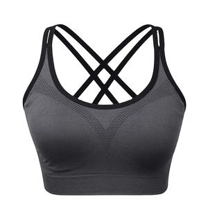 Sujetadores deportivos para mujer, para yoga, entrenamiento, tallas grandes S-2XL, para correr, gimnasio, tops transpirables, sujetador deportivo con efecto push-up para fitness y yoga - Product Image 6
