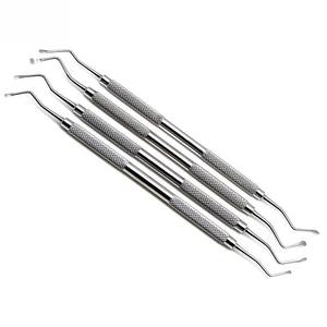 Cuillère d'extraction et d'excavation pour restauration dentaire, outils dentaires pour caries et cavités, pour procédures chirurgicales et médicales dentaires, par Dentavex - Product Image 2