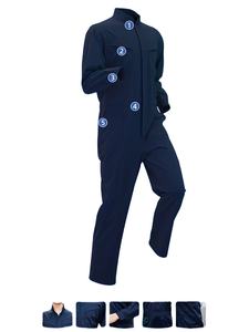Wholesale Safety <b>Waterproof</b> Breathable Quick Dry Windproof <b>Work</b> Coverall CE Certified Unisex Cotton Industrial Workwear - Product Image 2