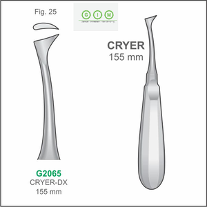 MELPEX BEAUTY INSTRUMENTS Elevador Dental de Raíz con Punta Recta de 2.0mm, Acero Inoxidable 420, Mango Hueco de 140mm, Autoclavable, Quirúrgico - Product Image 4