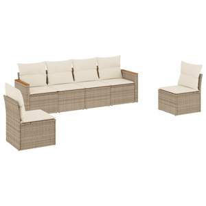 Beige <b>Cream</b> White Garden <b>Sofa</b> <b>Set</b> - Product Image 2