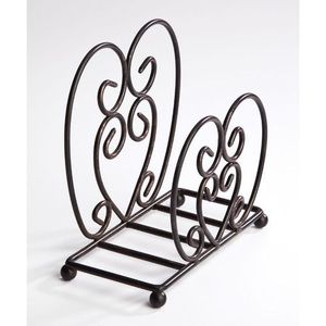 Handmade Metal Tabletop <b>Tissue</b> Dispenser Fancy Decorative Napkin Holder in Ring Shape for <b>Weddings</b>-Wholesale Supply - Product Image 4
