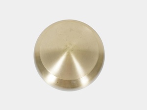 Vase de table moderne en aluminium fait main avec motif à rayures noires, urne de commémoration de haute qualité - Product Image 2