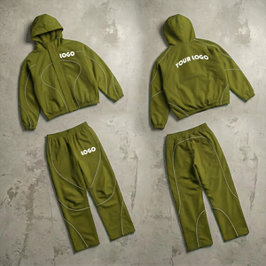 ผู้ผลิตเสื้อผ้าสตรีทแวร์ตามสั่ง ชุดวอร์มไนลอนกันน้ำ 100% พิมพ์ลายสะท้อนแสง 3M ชุดวอร์มกันลมสำหรับผู้ชายแบบ OEM - Product Image 6
