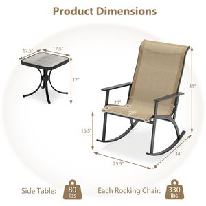 Ensemble de chaises et table de bistrot robustes avec dossier haut et plateau en bois-plastique - Product Image 5