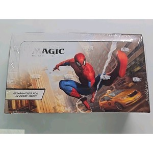 Original MAGIC THE GATHERING (MTG) Caja de Sobres de Juego Spider-Man - Product Image 3