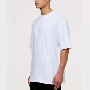 เสื้อยืดคุณภาพสูงสั่งทำพิเศษ สไตล์ผ้าฝ้ายเรียบง่ายสำหรับผู้ชาย ขายส่ง เสื้อยืดแขนสั้นใหม่จากปากีสถานสำหรับผู้ชาย - Product Image 5