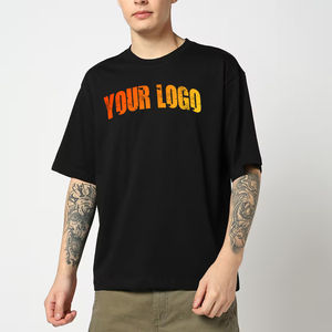 T-shirt Homme Grande Taille 100% Coton Style Hip-Hop Personnalisable avec Logo Imprimé Respirant Séchage Rapide – Nouvelle Collection Promotionnelle - Product Image 6