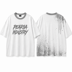 Jean large délavé pour homme, coupe oversize, style streetwear, marque personnalisée - Product Image 5