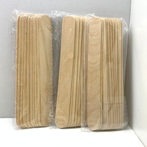 Bâtonnet en bois pour l'application de cire corporelle, applicateur de cire pour le visage, spatule, bâtonnet en bois multi-usages pour l'épilation - Product Image 3
