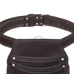 Multi-Pocket <b>Leather</b> <b>Tool</b> Pouch Bag – Available in All Sizes, High-Demand Professional <b>Tool</b> Bag - Product Image 3