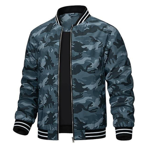 Wholesale Custom Men <b>Camo</b> Sublimated Varsity <b>Jacket</b> Cotton-Filled Polyester Blend High Street Outdoor Lettermen Baseball <b>Jacket</b> - Product Image 2