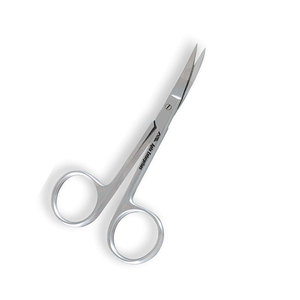 Professional Eyebrows Hair Cutting Curved Scissors Stainless Steel Precision Eyebrow Trimming <b>Tool</b> for Women & Men, Safe - Product Image 1