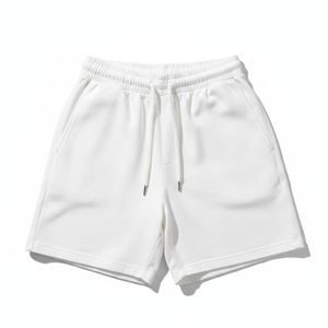 Pantalones Cortos Extra Grandes para Hombre. Confeccionados con una mezcla de algodón y forro polar de alta densidad y transpirable, estos shorts ofrecen un estilo sofisticado y relajado. - Product Image 1