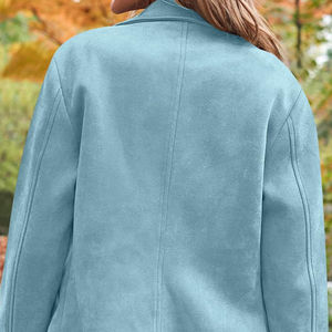 Chaqueta de Cuero Sintético de Moda para Mujer, Venta al Por Mayor, Fabricante, Ropa Exterior Femenina, Chaquetas de Cuero Sintético - Product Image 5