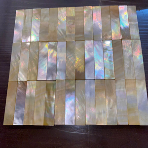 วัสดุขัดมันขนาดใหญ่ของเปลือกหอยมุกสี่เหลี่ยมผืนผ้าเหมาะสำหรับงานฝีมือตกแต่งงานแต่งงานในบ้าน - Product Image 1