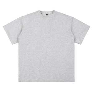 Wholesale Custom Blank T-Shirts Short Sleeve Plain Cotton Casual Acid Wash Silk Screen Printing Heavyweight Oversized - Product Image 3