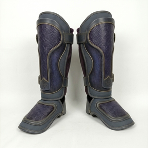 Protège-tibias en cuir élastique personnalisés pour l'entraînement de Muay Thai et de Kickboxing – Meilleurs protège-tibias de boxe avec OEM 2026 - Product Image 1
