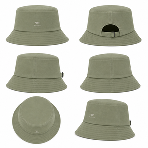 Casquette Bob Personnalisée Premium avec Logo Brodé Unisexe en Coton Décontractée Streetwear Casquette de Pêcheur Respirante Protection Solaire Estivale - Product Image 6