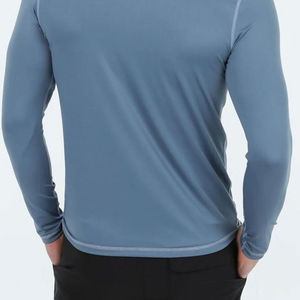 Fighting Training Wear Best Men Rash Guard / Low Moq Custom Printing Logo Men Rash Guard With Custom Packing Cheap Price - Product Image 3