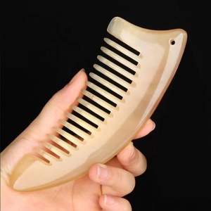 Peine para el Cabello de Cuerno de Búfalo y Buey, Hecho a Mano, de la Mejor Calidad, Pulido, Tamaño Personalizado, Natural, Feng Shui, Religioso - Product Image 6