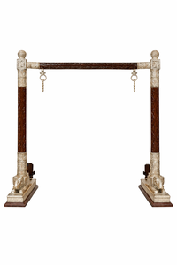 Decoración para Cuna de Bebé con Aspecto de Plata Alemana, Desmontable, Duradera, de Madera de Teca, Color Personalizado, Nueva Llegada, para Bodas y Eventos, DSTExports - Product Image 3