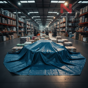 Lámina de Plástico de Polietileno para Pedidos al por Mayor, Lámina de PE Resistente al Agua para Construcción, Agricultura y Protección Industrial - Product Image 1