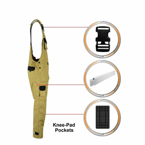 Peto de trabajo resistente y ligero para hombre y mujer, sin mangas - Product Image 4